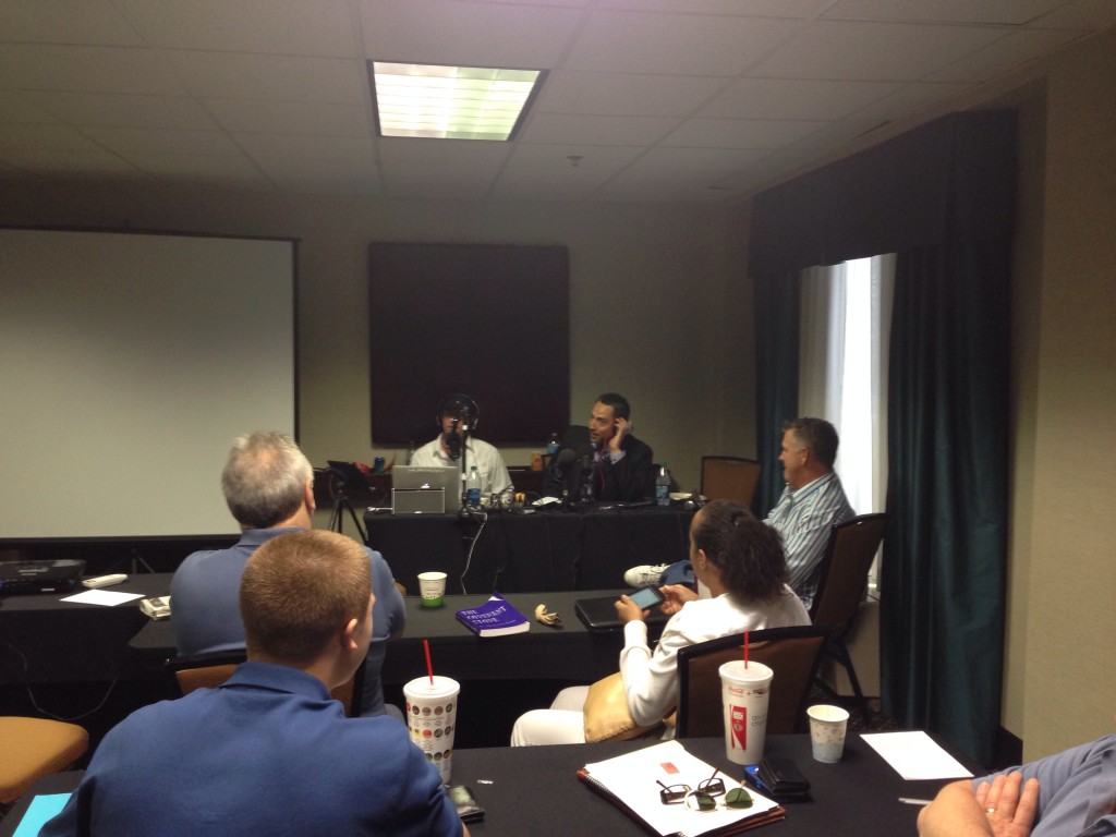 Fun time live on the radio